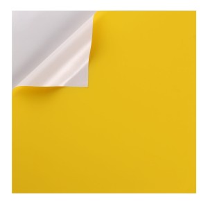 PAPIER SAMOPRZYLEPNY ŻÓŁTY MAT 80G 50 ARK A4